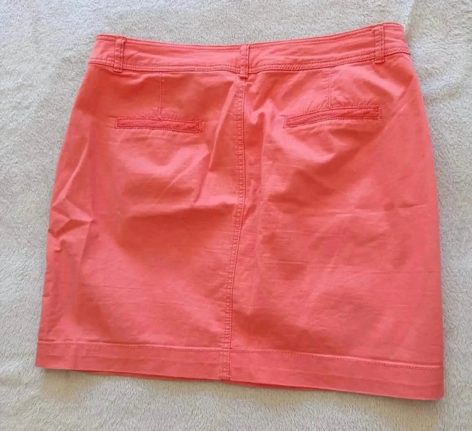Jupe Camaïeu koraal Kleur 38 – photo 2